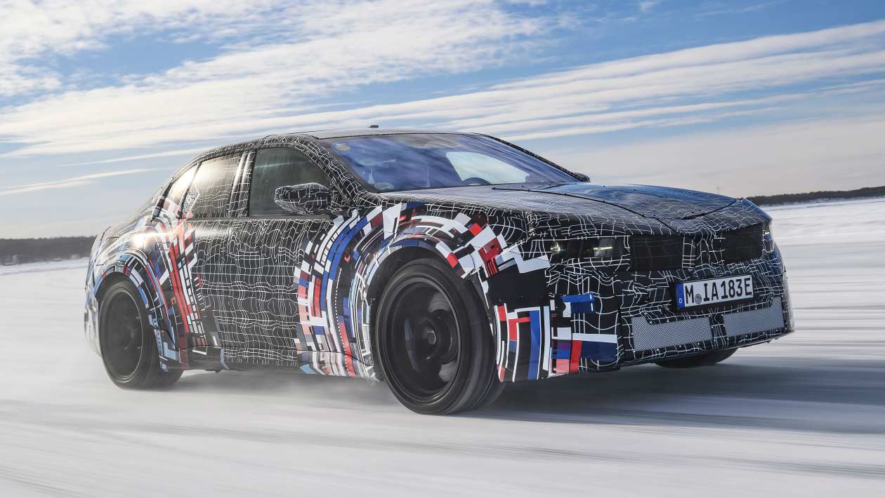 New BMW iM3 spyshots - pictures